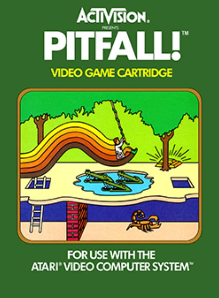 pitfall atari game - Activision. Presents Pitfall! Video Game Cartridge For Use With The Atari Video Computer System